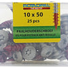 Rotadrill 1040021 - paalhouderschroef ar-coating tx 10.0x50mm (25) | 4 stuks