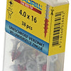 Rotadrill 1039774 - universeelschroef vk pzd vz 4.0x16mm (38) | 6 stuks