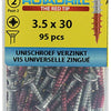 Rotadrill 1039796 - universeelschroef vk pzd vz 3.5x30mm (95) | 6 stuks