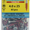Rotadrill 1039799 - universeelschroef vk pzd vz 4.0x25mm (85) | 6 stuks