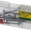 Rotadrill 1039918 - houtbouwschroef tellerkop vz tx 6.0x60mm(10) | 6 stuks