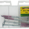 Rotadrill 1039921 - houtbouwschroef tellerkop vz tx 8.0x100mm(4) | 6 stuks