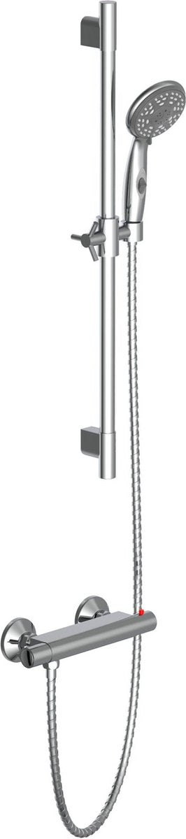 Schütte aqua2save renovatieset - thermostatische douchekraan - chroom