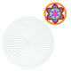 Hama strijkkralen grondplaat rond groot | 5 stuks