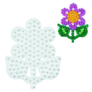 Hama strijkkralen grondplaat bloem