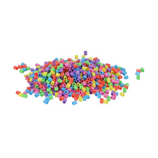 Hama midi strijkkralen in pot - pastelmix (050), 13.000st.