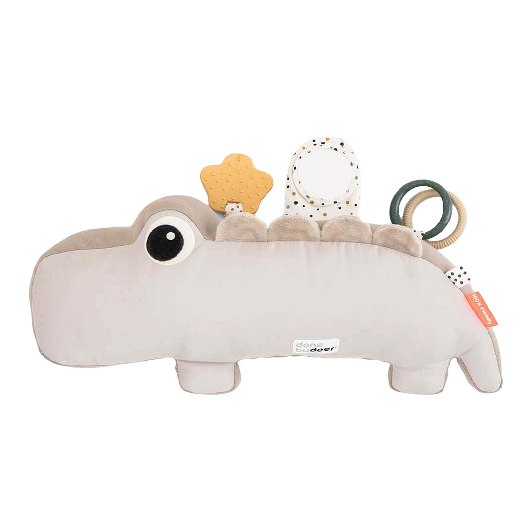 Done by deer tummy time speeltje croco beige