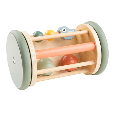 Done by deer houten rollende spiegel birdee
