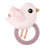 Done by deer rammelaar met koord birdee roze - afbeelding 2