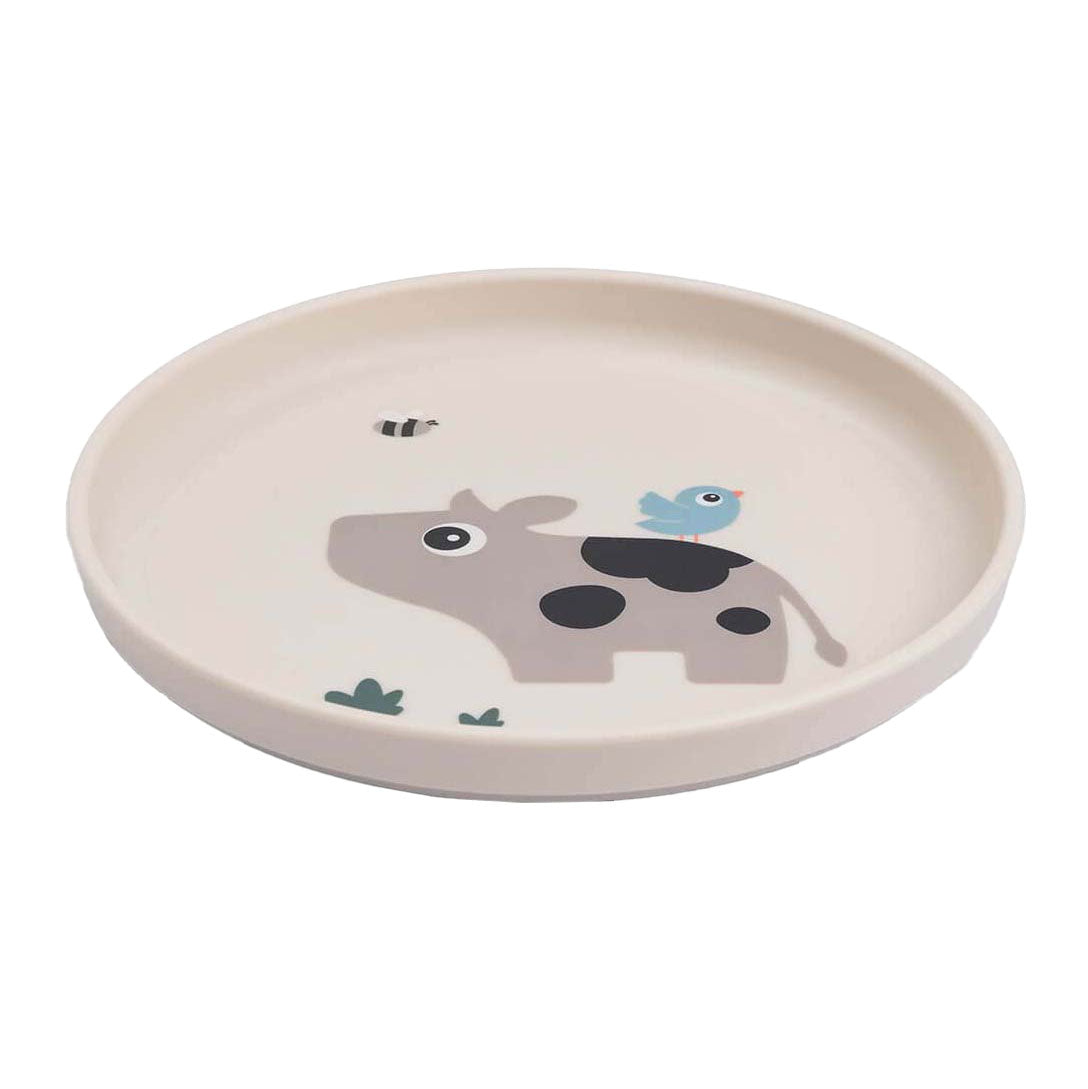 Done by deer kinderbord kleine boerderij beige