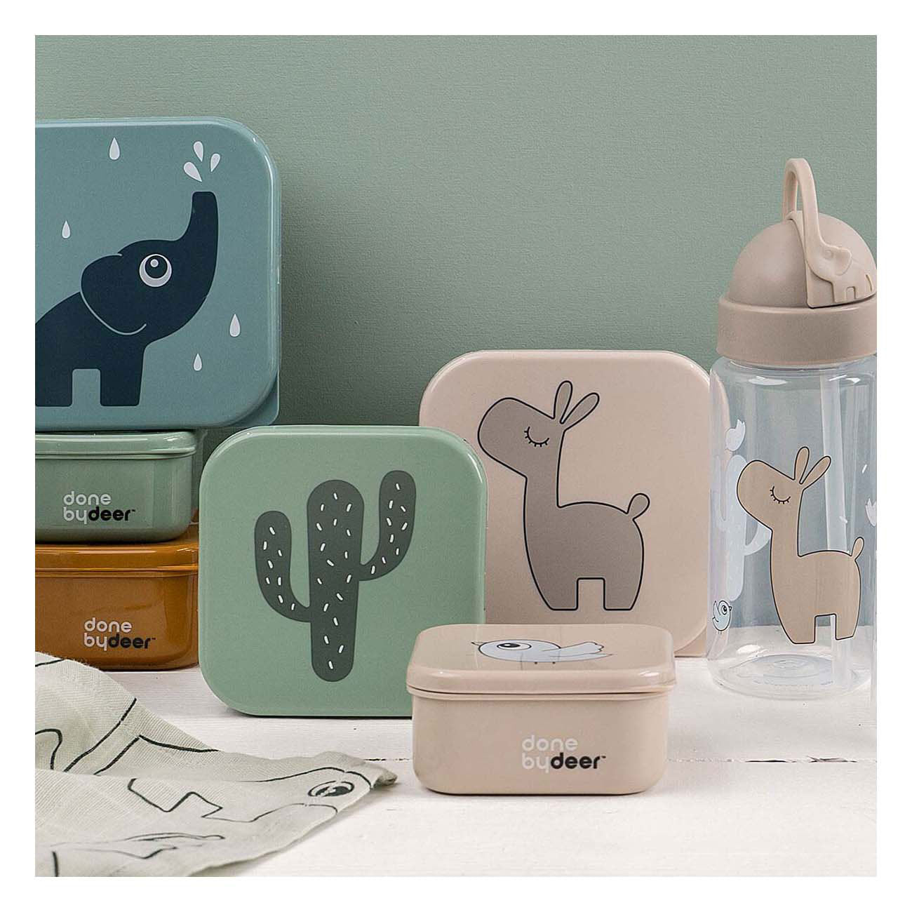 Done by deer rietjesbeker lalee beige, 350ml