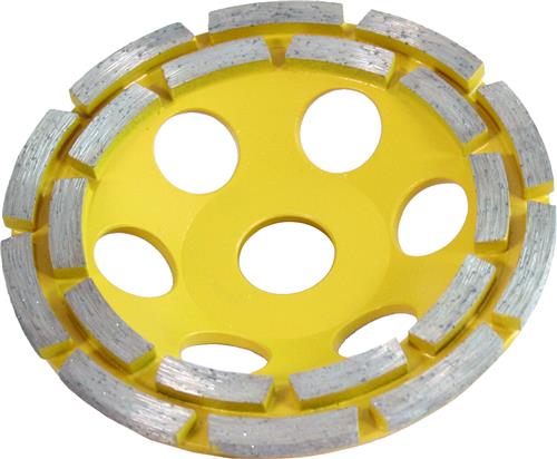Van voorden diamantkomsteen metro 125x22.2mm dubbele rij