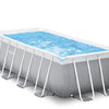 Intex 26790gn prism frame zwembad 400x200x122 cm grijs blauw