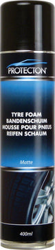 Protecton bandenschuim - voor reinigen conditioneren - laat een beschermende laag achter - intensifieert de kleur - 400ml
