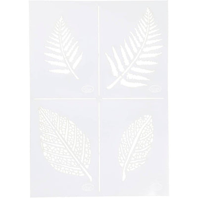 Creativ company flexibel sjabloon, bladeren, a4, vel 210x297 mm, 1 stuk