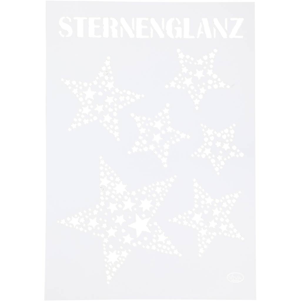 Https: www.cchobby.nl flexibel-sjabloon-sterren-a4-vel-210x297-mm-1-stuk