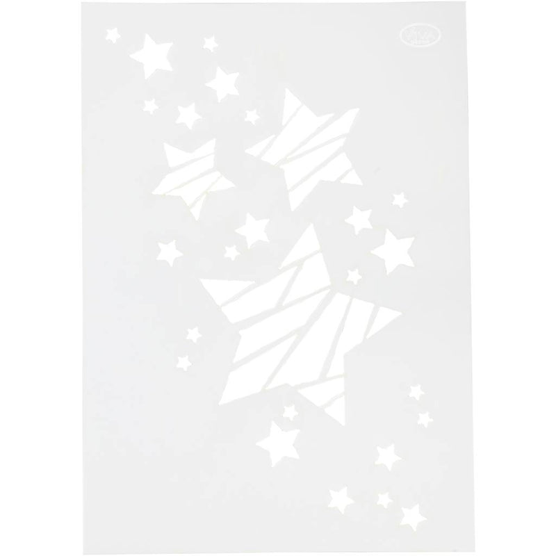 Https: www.cchobby.nl flexibel-sjabloon-sterren-a4-vel-210x297-mm-1-stuk-26979