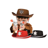 Boland cowboyhoed vilt - afbeelding 1