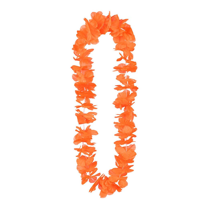 Boland hawaïkrans ohana neon oranje uv