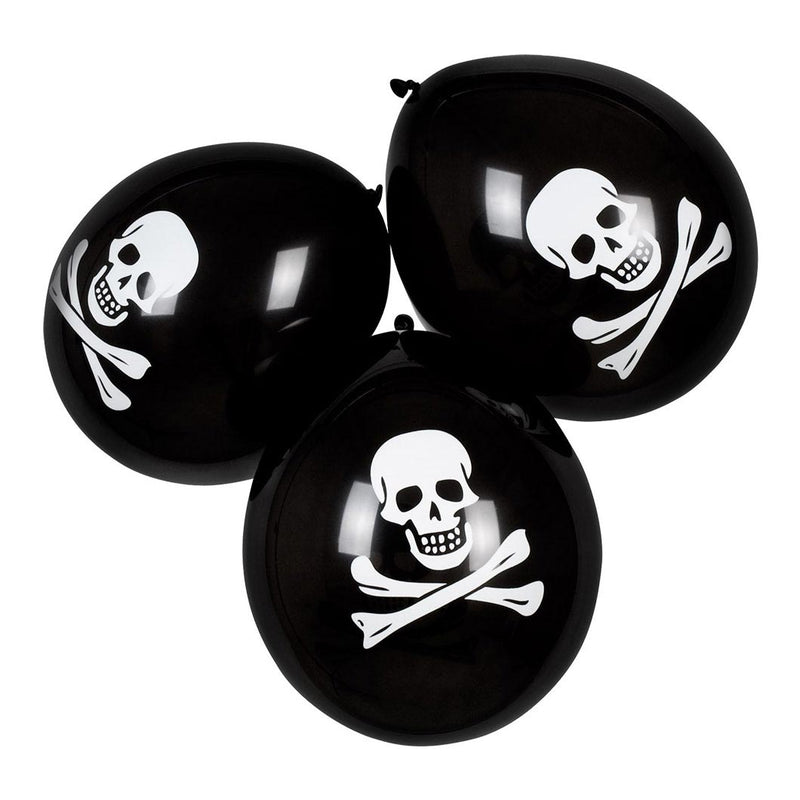 Boland piraten ballonnen, 6st.
