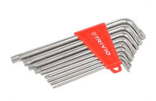 Trivio - fietsgereedschap torx sleutelset t10 15 20 25 27 30 40 45 50