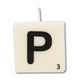 Paperdreams letter kaarsje letter p, set van 4