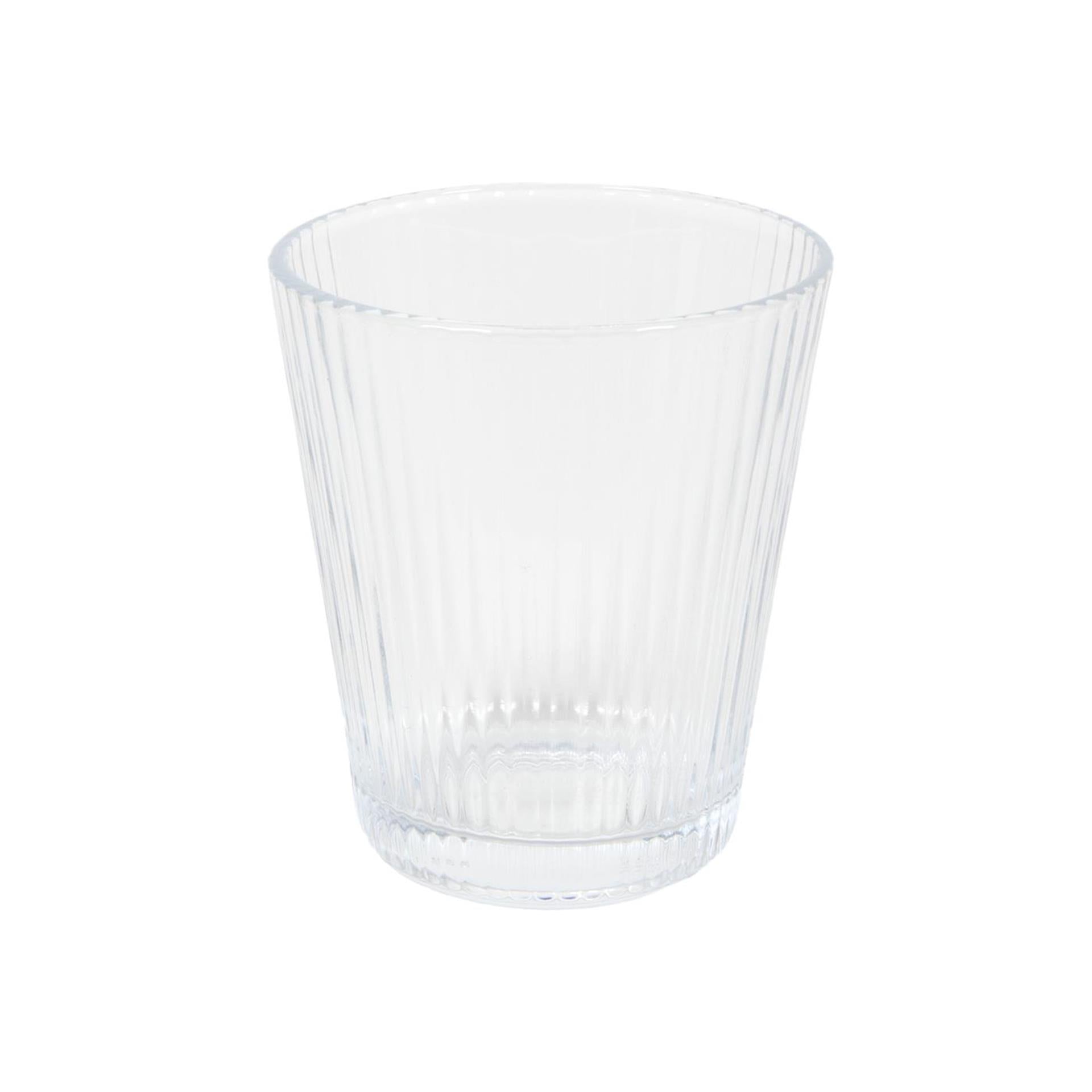 Drinkglas lines clear 335ml ø9x10cm doos a 6 stuks