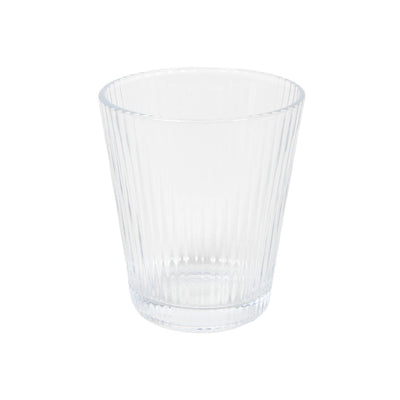 Drinkglas lines clear 335ml ø9x10cm 6st