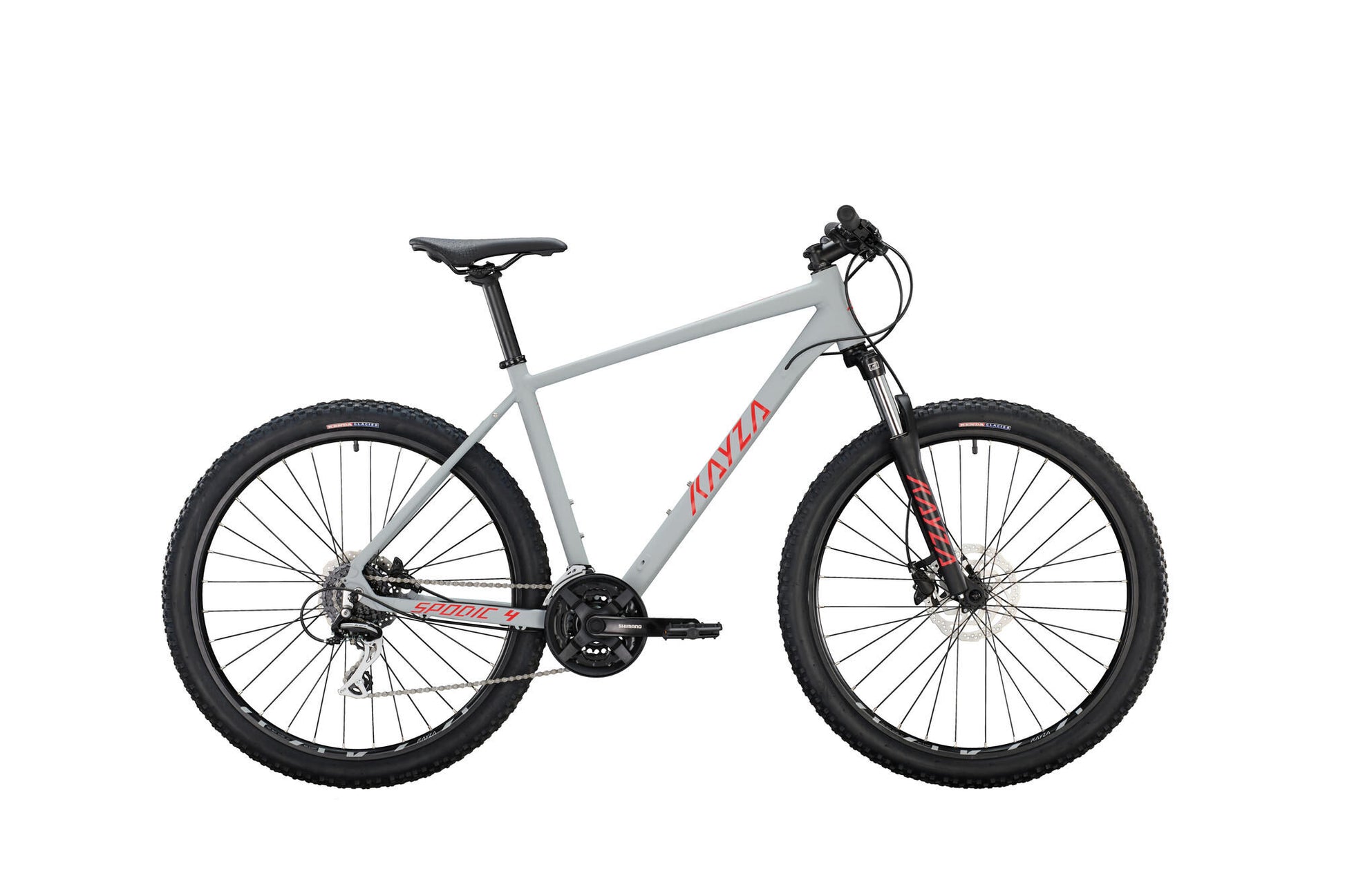 Kayza mtb hardtail spodic 4 mod. 22 bike spod.4 27,5 56 hardt. 24sp grey red