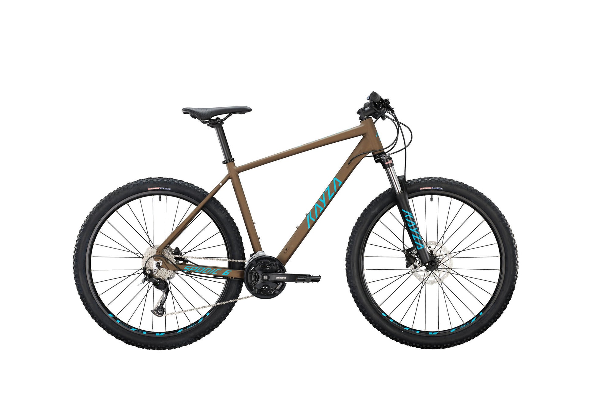 Kayza mtb hardtail spodic 6 mod. 22 bike spod.6 27,5 51 hardtail 27sp brown blue