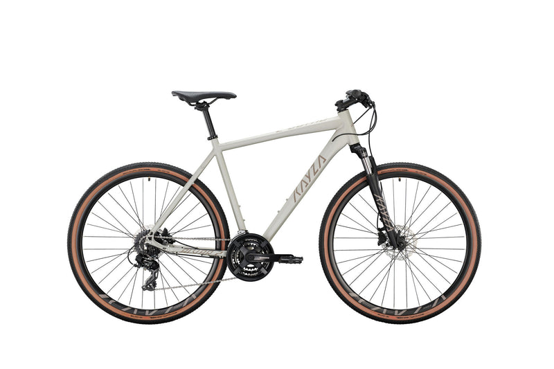 Kayza crossfiets alvar 2 mod. 22 bike alvar 2 28 48 diam. 21sp s.gr.matt w.gr