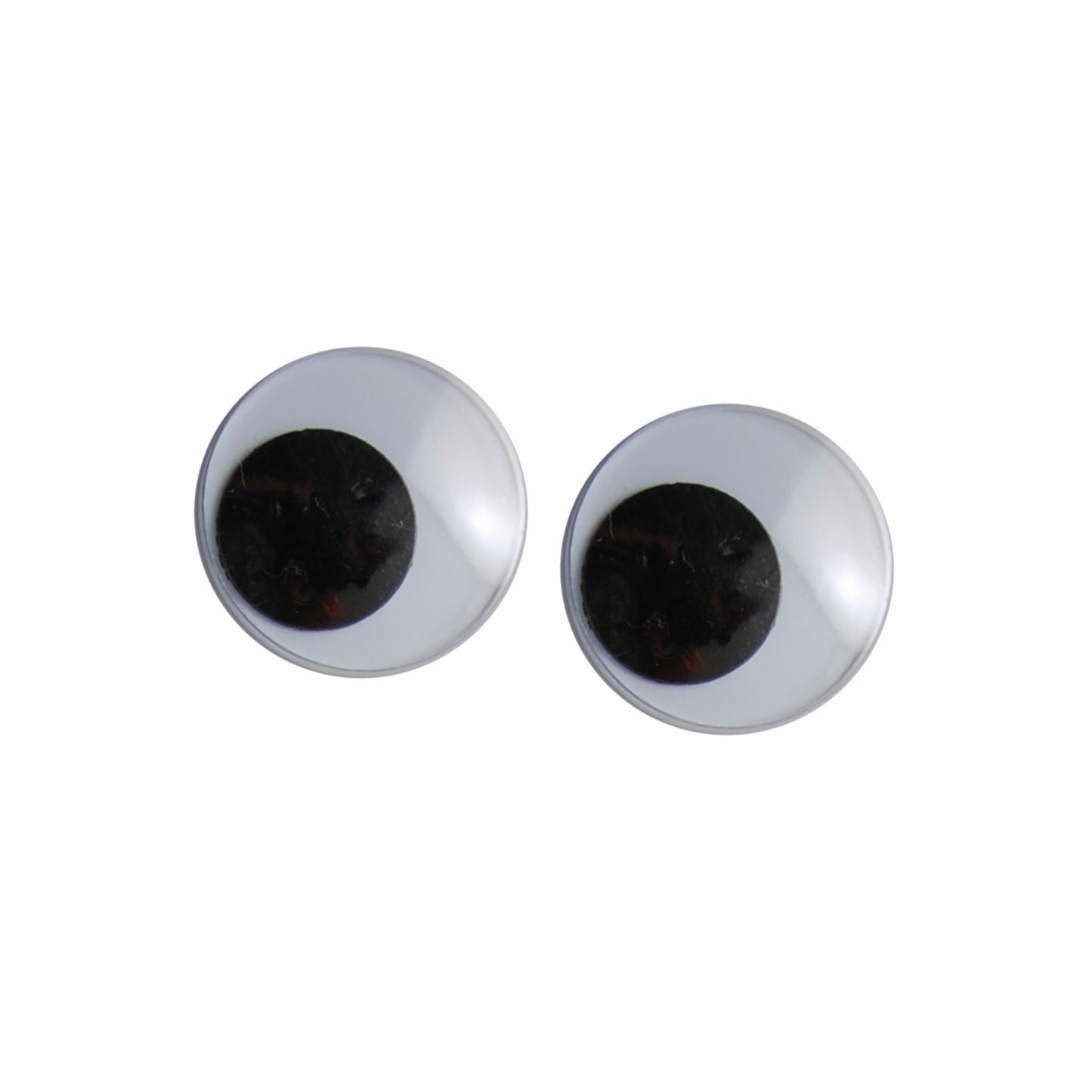 Vaessen creative • wiebeloogjes wit-zwart 12mm 1000pcs