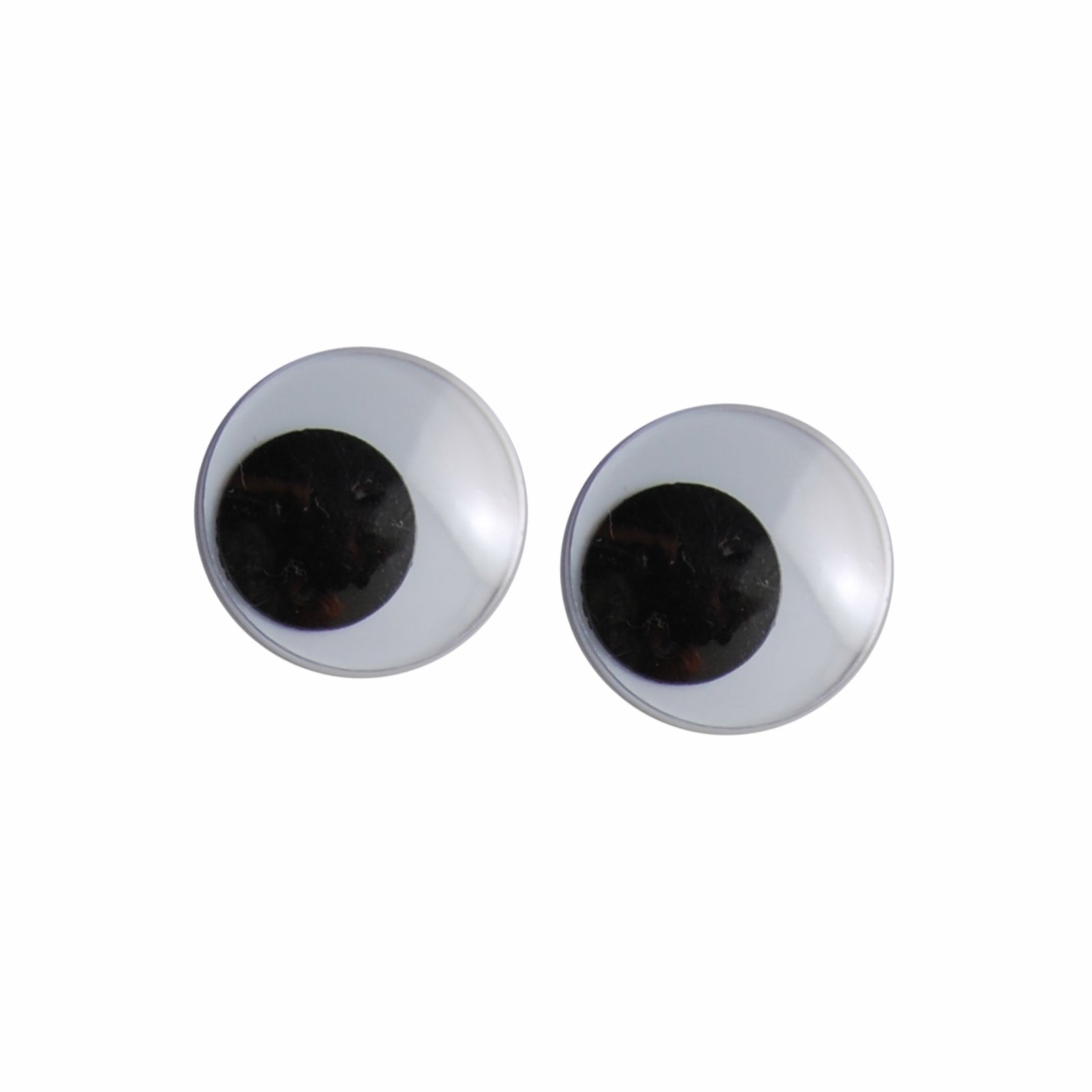Vaessen creative • wiebeloogjes wit-zwart 12mm 1000pcs