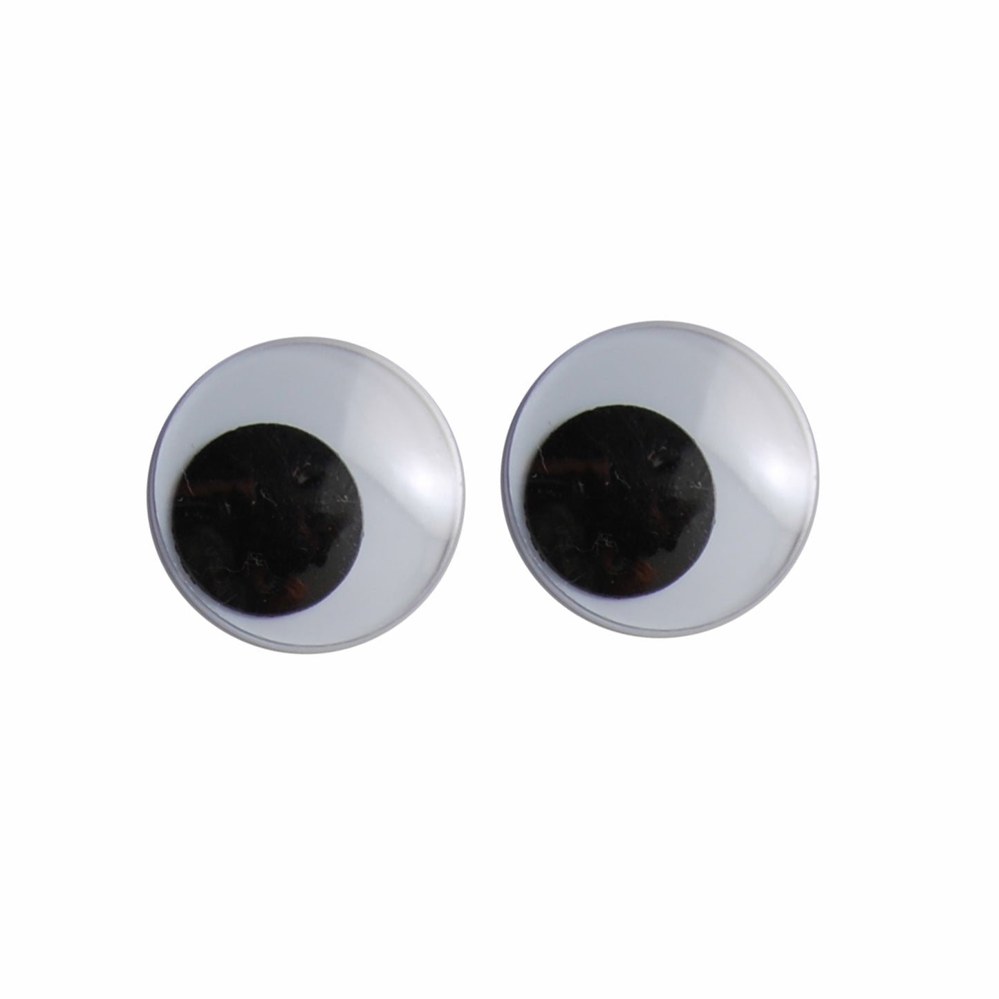 Vaessen creative • wiebeloogjes wit-zwart 15mm 1000pcs