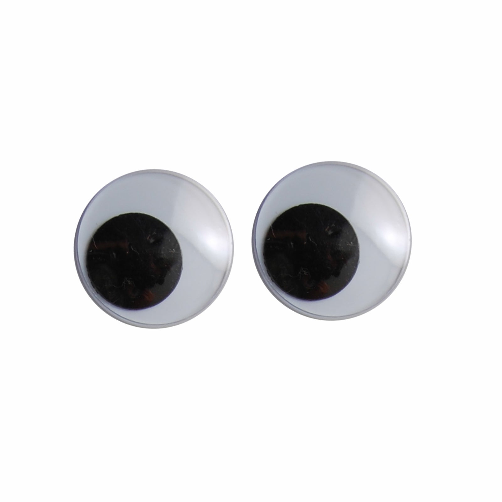 Vaessen creative • wiebeloogjes wit-zwart 15mm 1000pcs