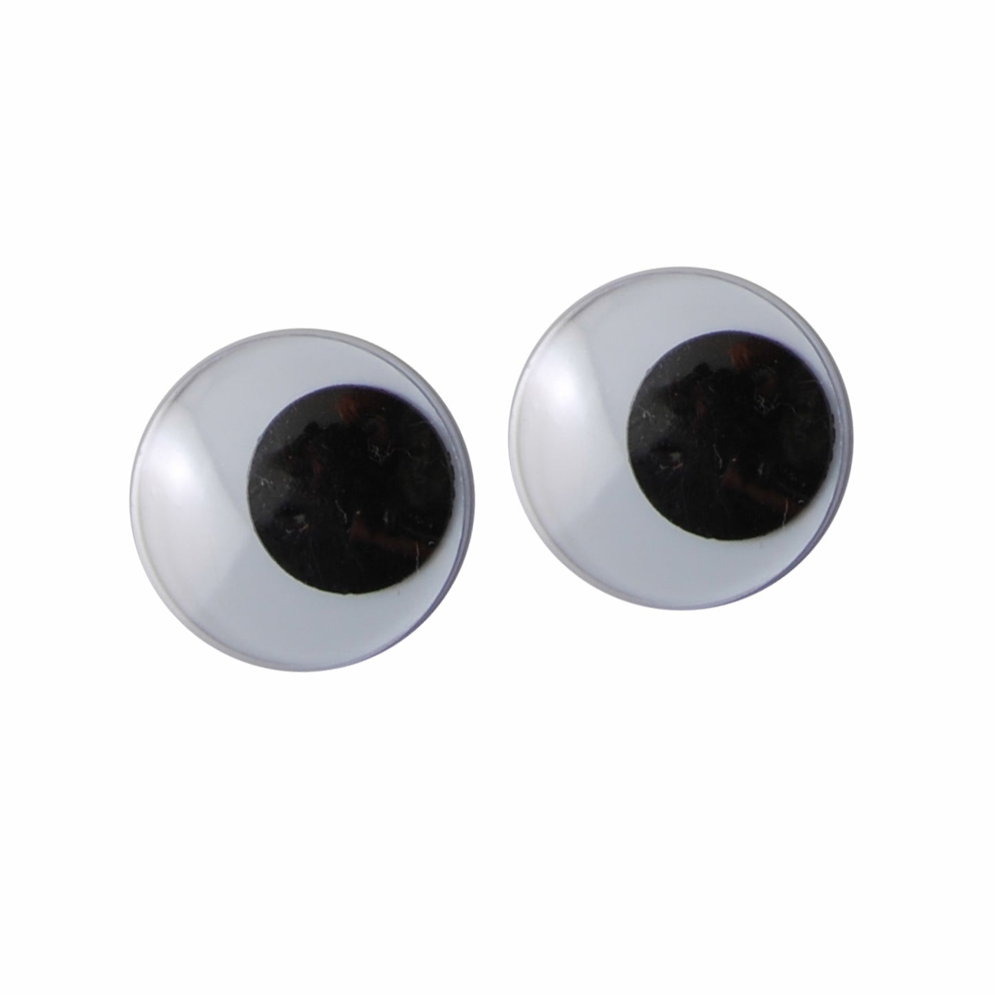 Vaessen creative • wiebeloogjes wit-zwart 18mm 1000pcs