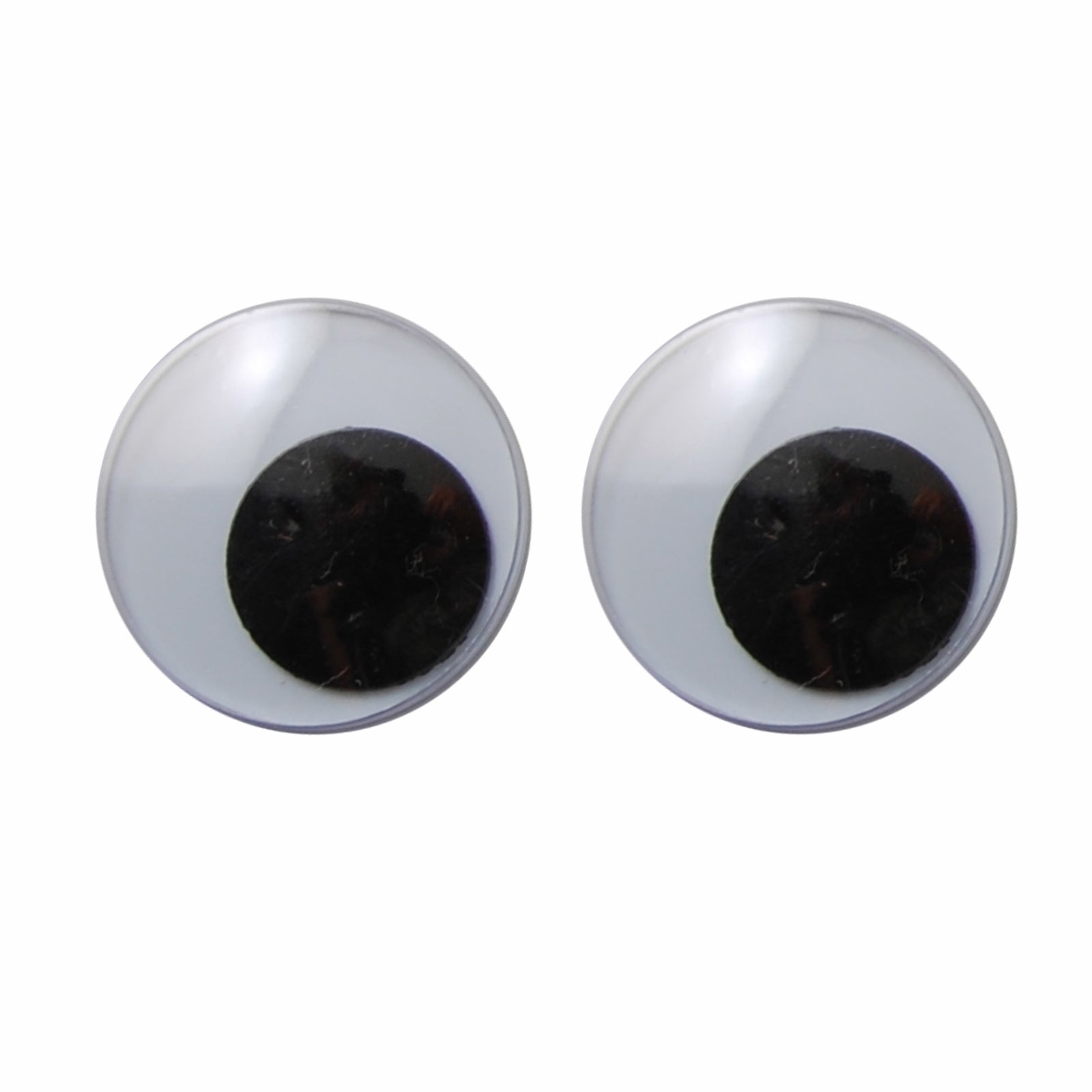 Vaessen creative • wiebeloogjes wit-zwart 30mm 500pcs