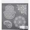 Https: www.cchobby.nl sjabloon-etnische-motieven-afm-30-5x30-5-cm-dikte-0-31-mm-1-vel