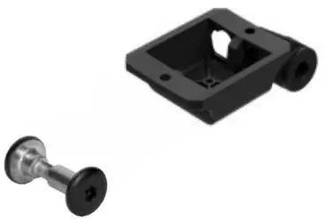 Ergotec accessories kiox 300 display holder for faceplate-mounting