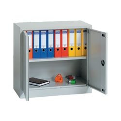 Kast realspace staal grijs