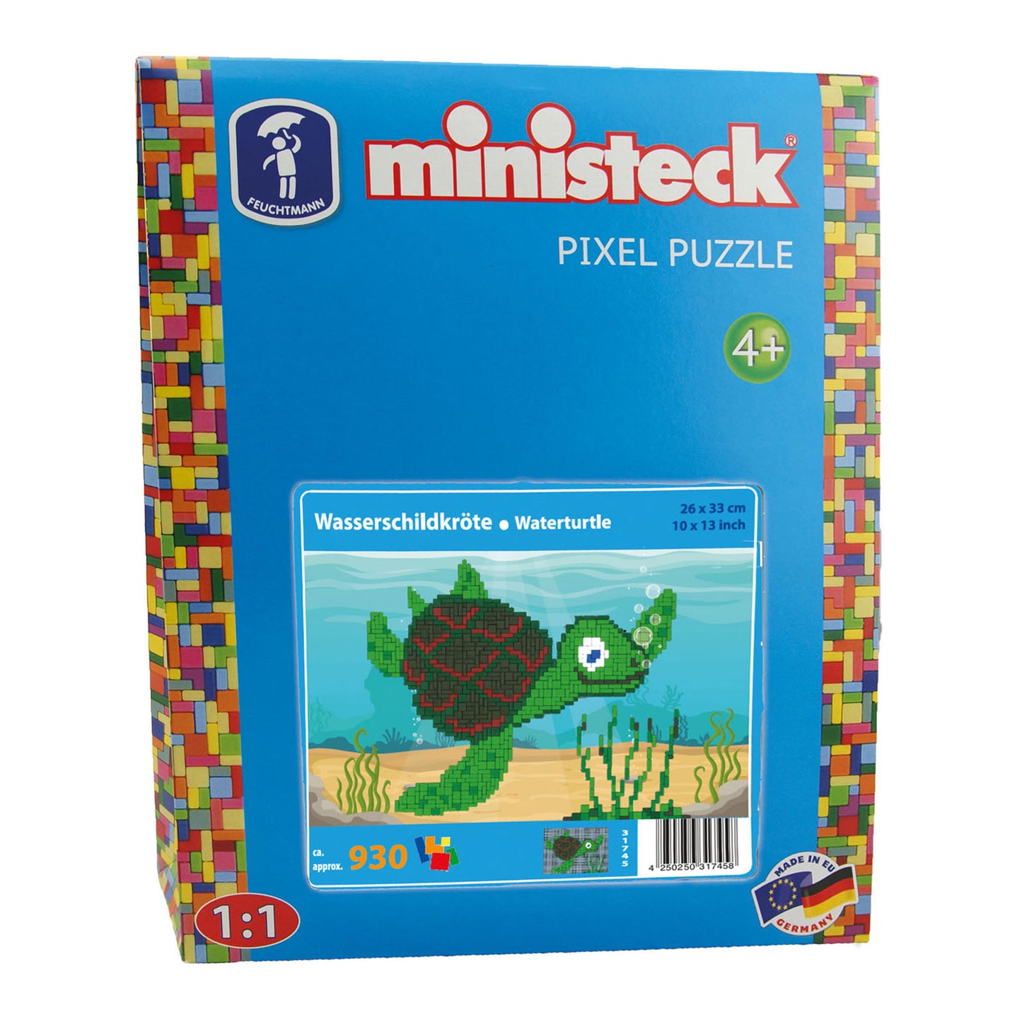 Ministeck - zeeschildpad 930-delig