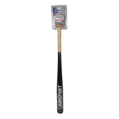 Tactic bex sunsport honkbalknuppel met bal, 71cm