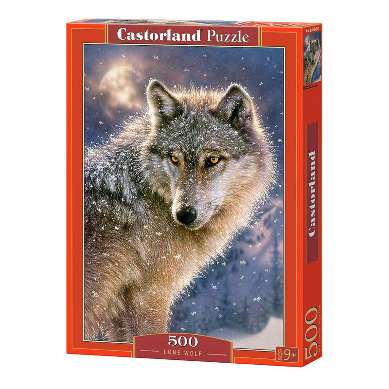 Selecta castorland legpuzzel lone wolf, 500st.