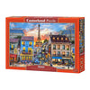 Selecta castorland legpuzzel streets of paris, 500st.