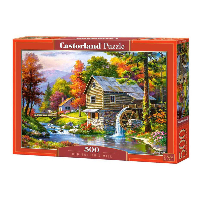 Selecta castorland legpuzzel old sutter's mill, 500st.