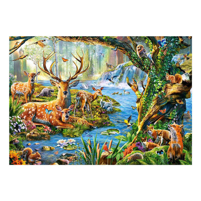 Castorland legpuzzel forest life, 500st.