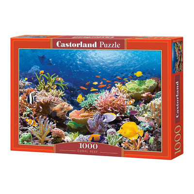 Castorland legpuzzel coral reef fishes, 1000st.