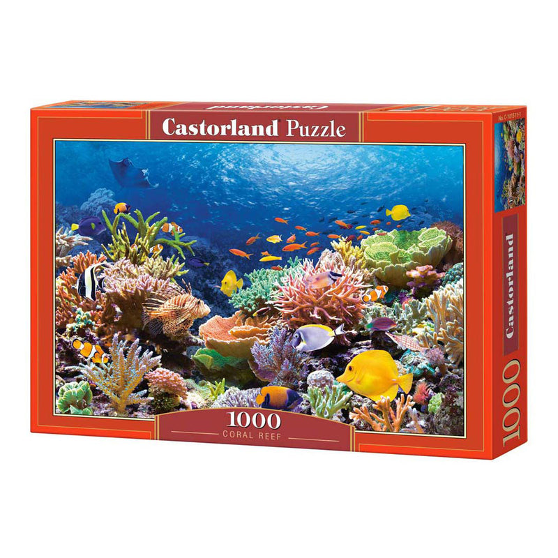 Selecta castorland legpuzzel coral reef fishes, 1000st.