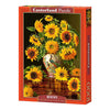 Castorland legpuzzel sunflowers in a peacock vase, 1000st.