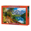 Selecta castorland legpuzzel braies lake italy , 1000st.